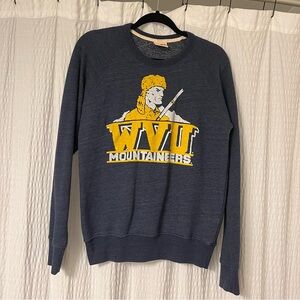 HOMAGE West Virginia Mountaineers Crew Next Sweatshirt Women’s Size Medium